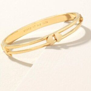 Stella and Dot Keepsake Slider Charm Bangle - Gold